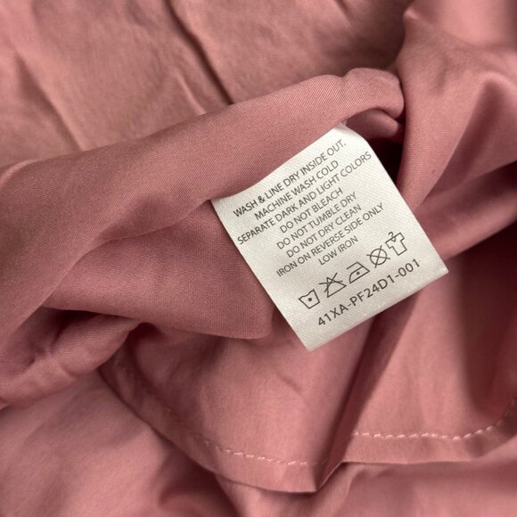 Joyfolie Dela dress in mauve size medium  High-Low Dress With Lace Sleeves new - Picture 11 of 16